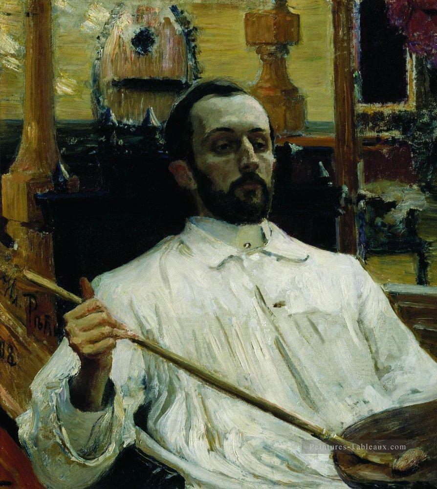 portrait de l’artiste d n kardovskiy 1897 Ilya Repin Peintures à l'huile